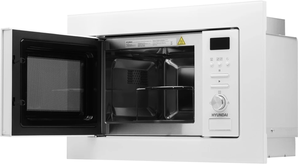 Микроволновая печь Hyundai HBW 2040 WG 20л. 800Вт белый (встраиваемая)  