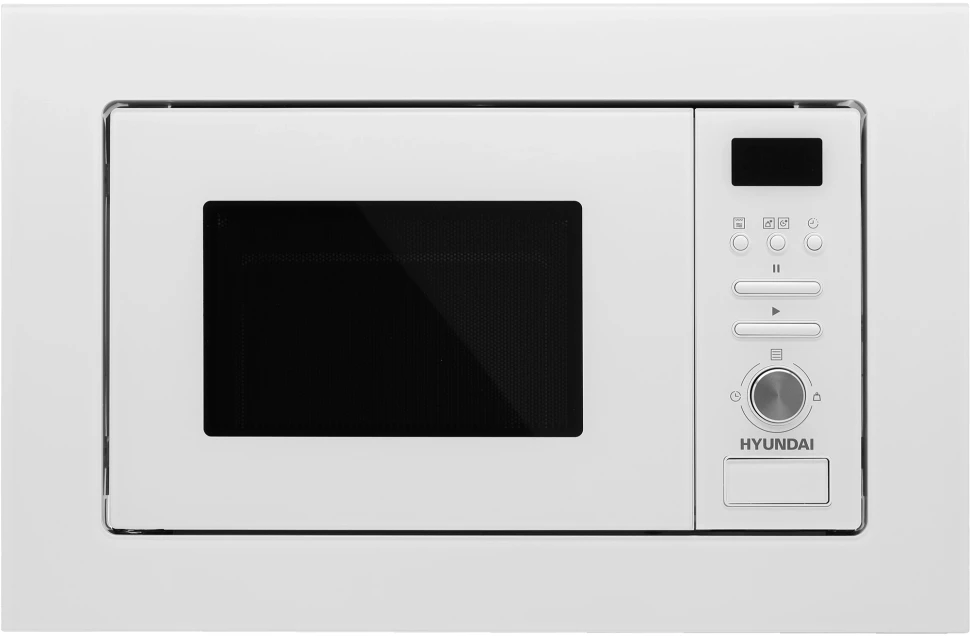 Микроволновая печь Hyundai HBW 2040 WG 20л. 800Вт белый (встраиваемая)  