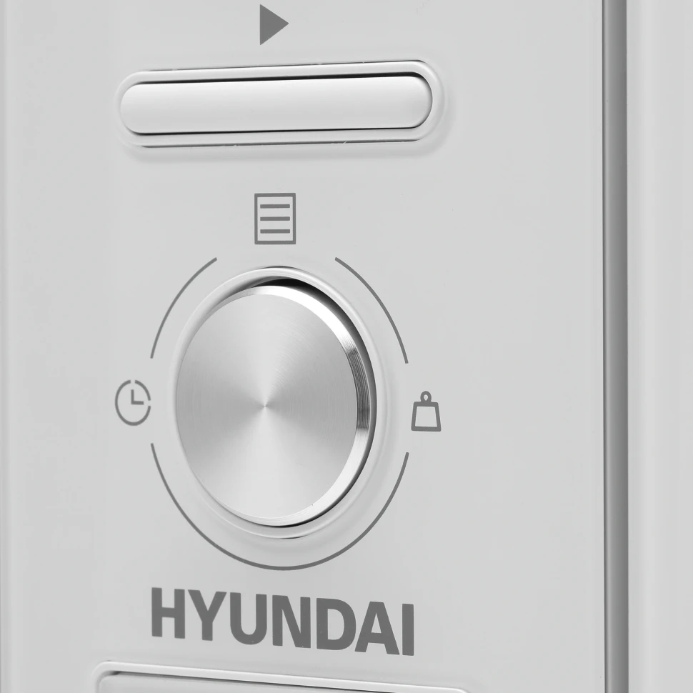 Микроволновая печь Hyundai HBW 2040 WG 20л. 800Вт белый (встраиваемая)  