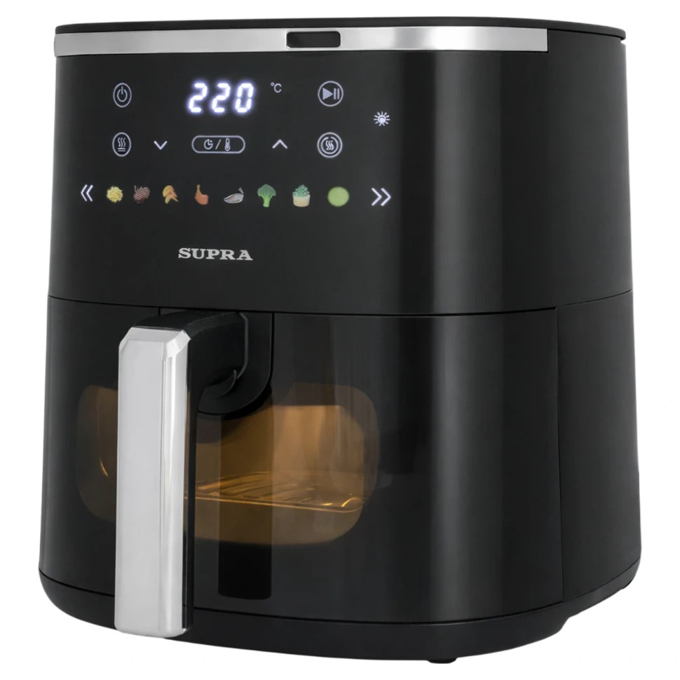 Аэрогриль Supra GS-7140 5.5л 1750Вт черный