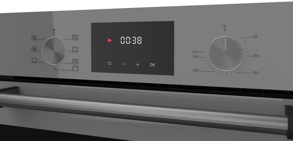 Духовой шкаф Электрический Lex EDP 671 GR MAX серый