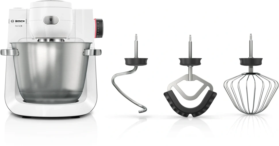 Кухонная машина Bosch MUMS6EW00 планетар.вращ. 1600Вт белый  