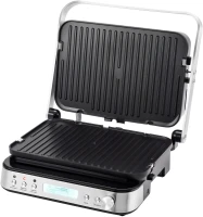 Электрогриль Rondell RDE-1702 2200Вт серебристый