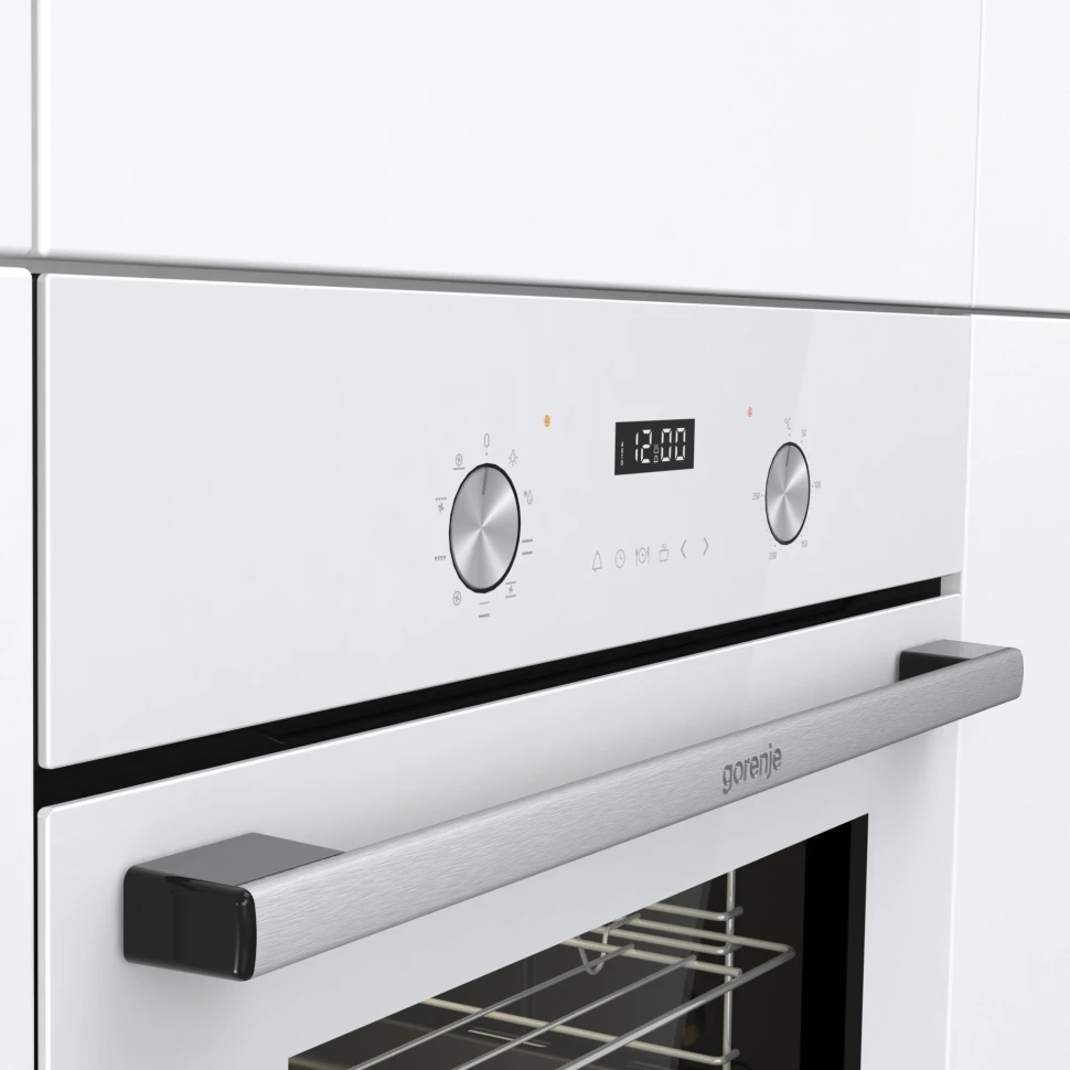 Духовой шкаф Электрический Gorenje BO6737E03NWG белый  