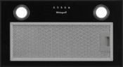 Вытяжка встраиваемая Weissgauff BOX 850 BL черный управление: кнопочное (1 мотор)  