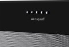 Вытяжка встраиваемая Weissgauff BOX 850 BL черный управление: кнопочное (1 мотор)  