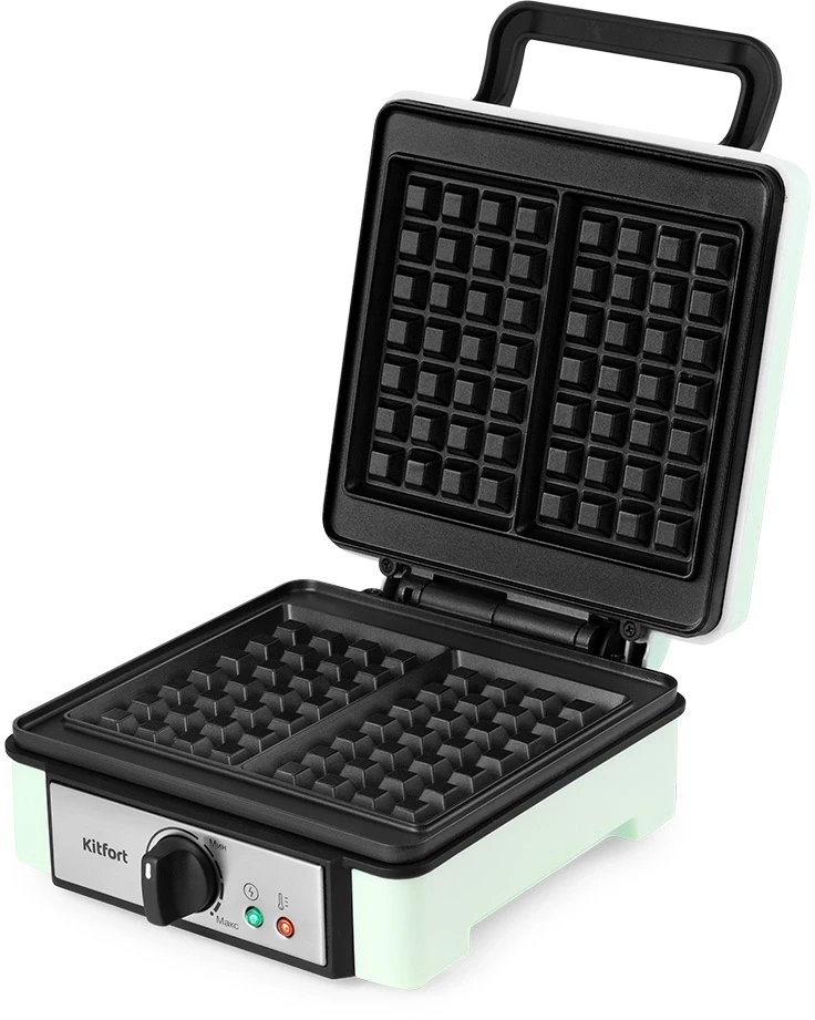 Вафельница Kitfort КТ-1693 1200Вт мятный