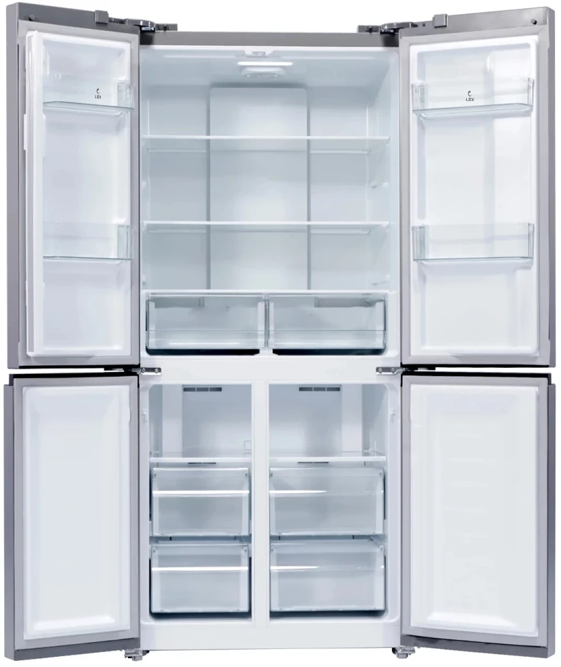 Холодильник Lex LCD450SSGID 3-хкамерн. серый инвертер