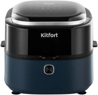 Аэрогриль Kitfort КТ-2294 7л 1350Вт зеленый/черный  