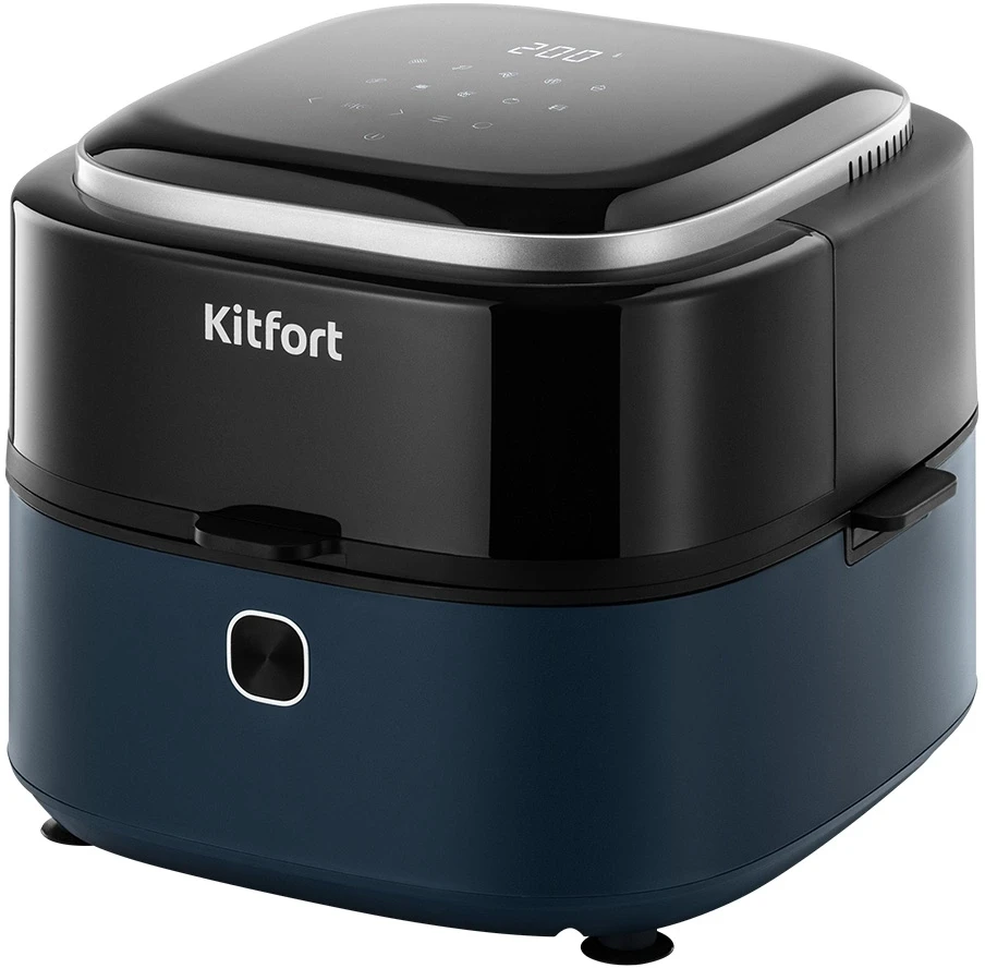 Аэрогриль Kitfort КТ-2294 7л 1350Вт зеленый/черный