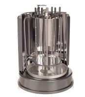 Шашлычница электрическая Kitfort КТ-1404 1400Вт серебристый