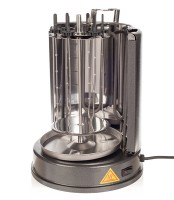 Шашлычница электрическая Kitfort КТ-1404 1400Вт серебристый