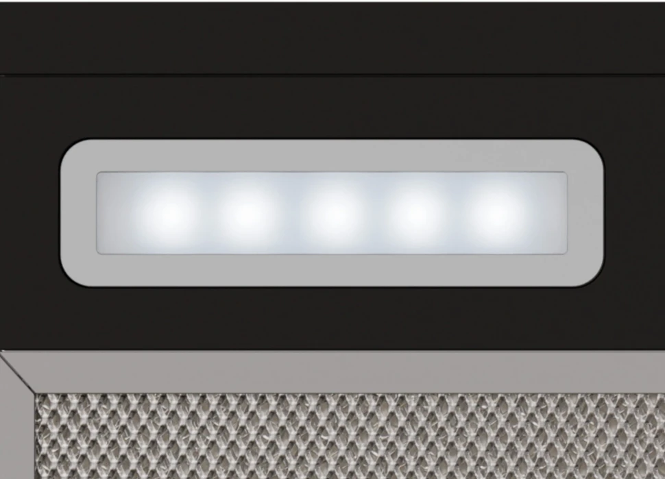 Вытяжка встраиваемая Lex Hyper 900 BL черный управление: кнопочное (1 мотор)