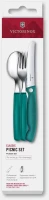 Набор столовых приборов Victorinox Swiss Classic 6.7194.3FC1 набор из 3предм. зеленый