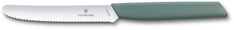 Набор ножей кухон. Victorinox Swiss Modern 6.9006.11W43B компл.:2предм. зеленый блистер  