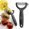 Овощечистка для овощей и фруктов Victorinox Tomato and Kiwi черный упак.:европодвес (7.6079)  