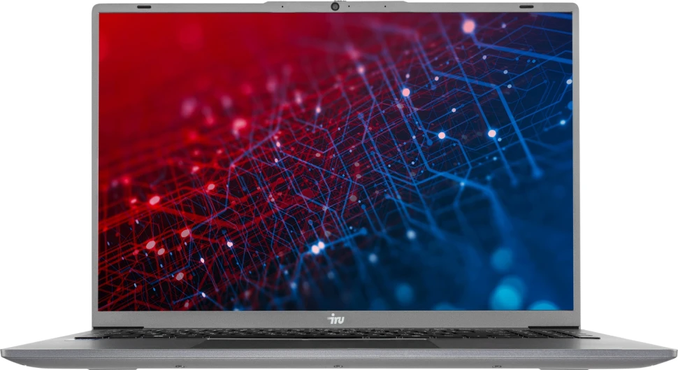 Ноутбук IRU Tactio 16ARB Ryzen 5 5500U 16Gb SSD512Gb Intel UHD Graphics 16" IPS FHD (1920x1200) Windows 11 Pro grey WiFi BT Cam 4830mAh (2110097)  