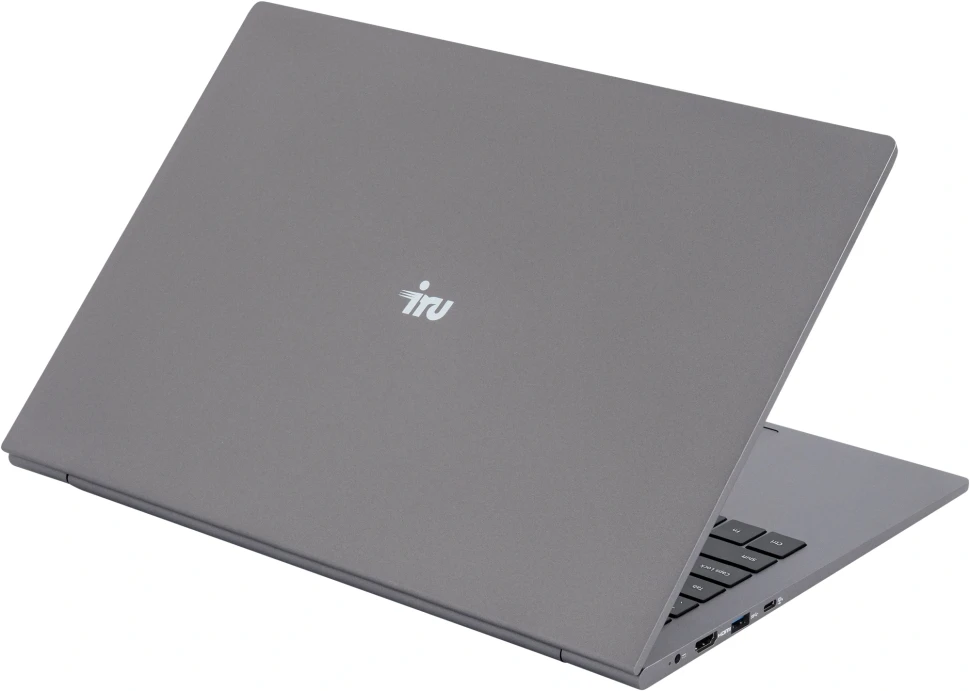 Ноутбук IRU Tactio 16ARB Ryzen 5 5500U 16Gb SSD512Gb Intel UHD Graphics 16" IPS FHD (1920x1200) Windows 11 Pro grey WiFi BT Cam 4830mAh (2110097)  