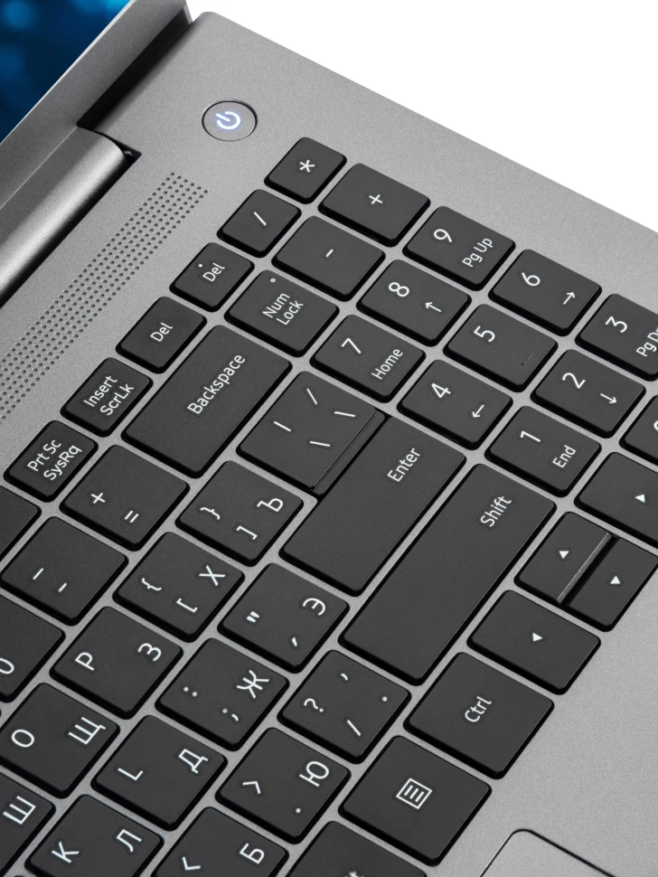 Ноутбук IRU Tactio 16ARB Ryzen 5 5500U 16Gb SSD512Gb Intel UHD Graphics 16" IPS FHD (1920x1200) Windows 11 Pro grey WiFi BT Cam 4830mAh (2110097)  