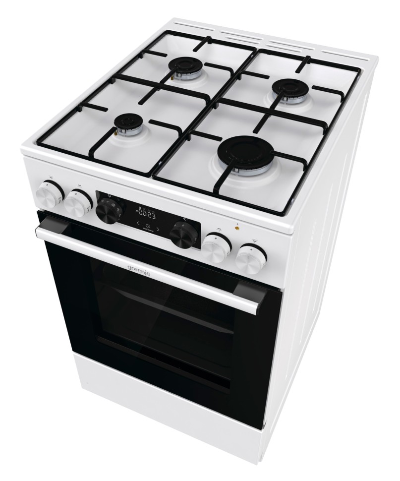 Плита Комбинированная Gorenje GK5C60WJ белый (без крышки) реш.сталь