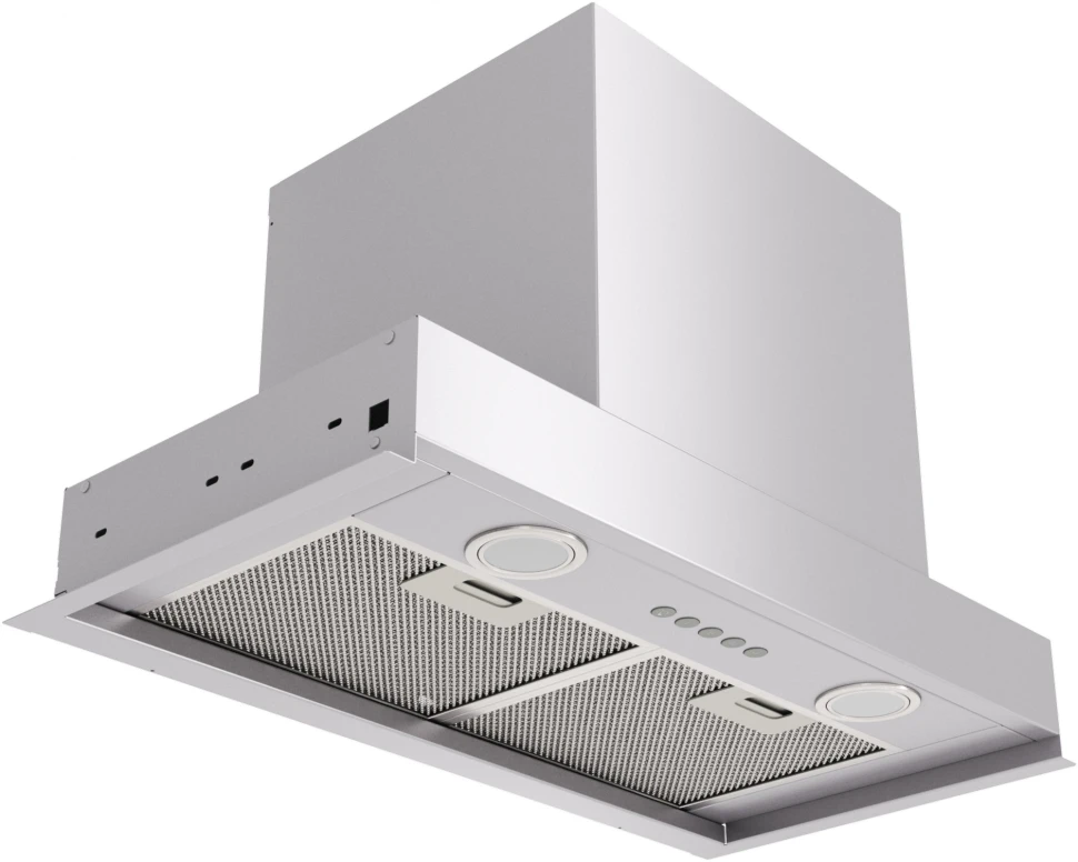Вытяжка встраиваемая Elikor Sense 60П-1000 хром управление: кнопочное (1 мотор)  