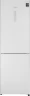 Холодильник Hitachi R-BG410PUC6X GPW 2-хкамерн. белый стекло инвертер  