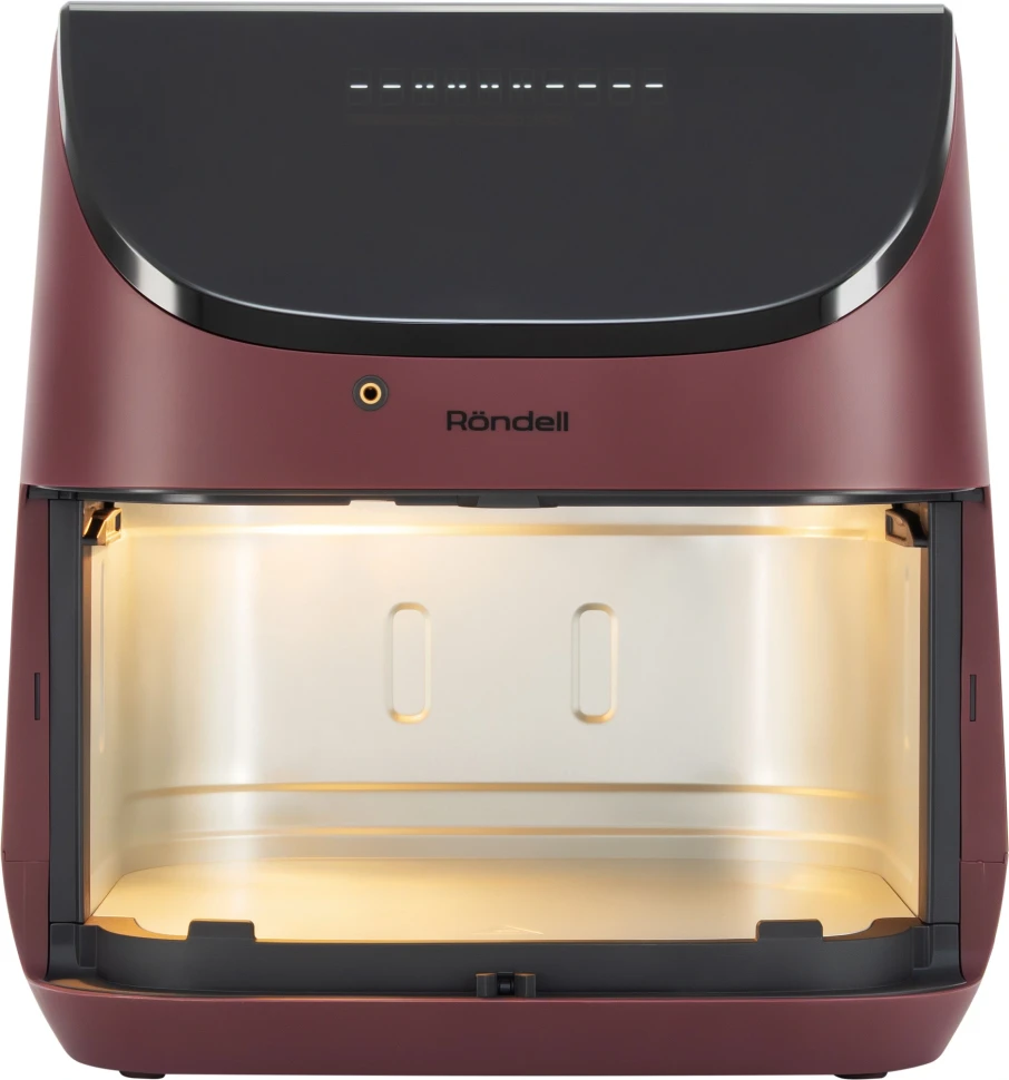 Аэрогриль Rondell RDE-AF888 6.5л 1700Вт бургунди/черный  