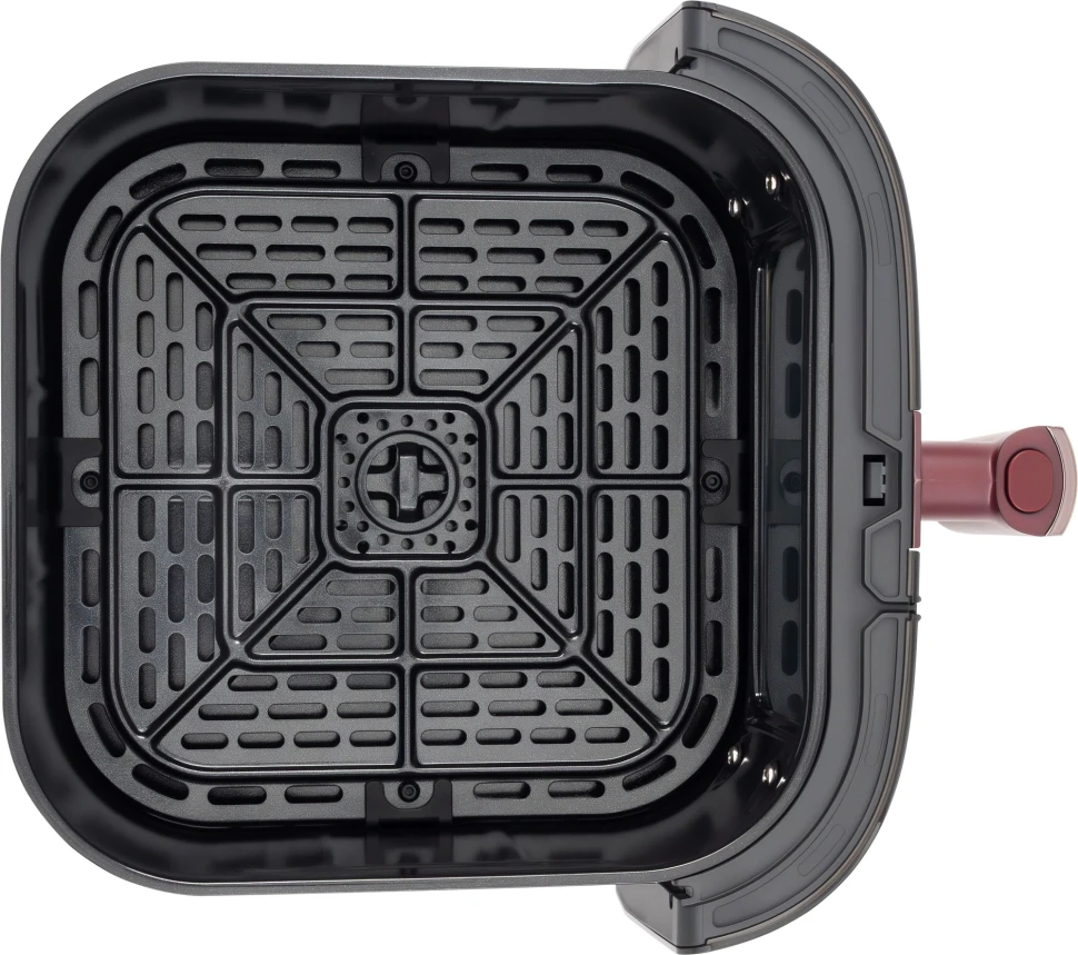 Аэрогриль Rondell RDE-AF888 6.5л 1700Вт бургунди/черный  