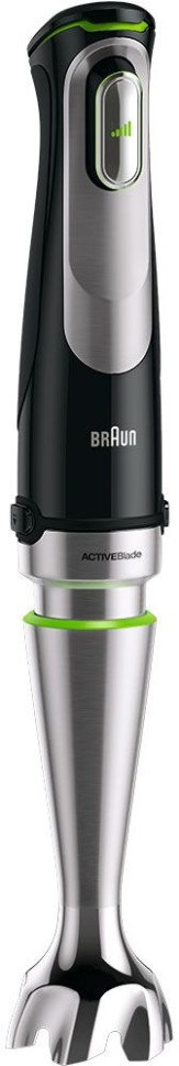 Блендер погружной Braun MQ9147X 1200Вт черный  