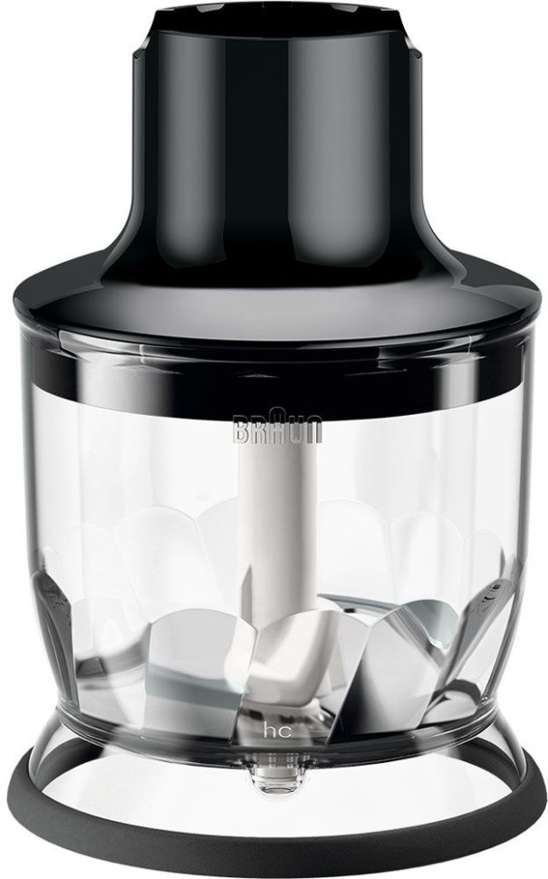 Блендер погружной Braun MQ9147X 1200Вт черный  