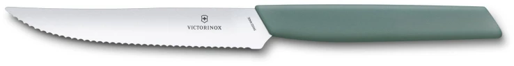 Набор ножей кухон. Victorinox Swiss Modern 6.9006.12W43B компл.:2предм. зеленый блистер  