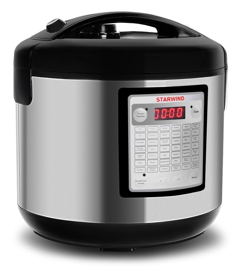 Мультиварка Starwind SMC4201 5л 700Вт серебристый/черный
