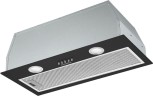 Вытяжка встраиваемая Maunfeld THAMES 601PM черный управление: кнопочное (1 мотор)  