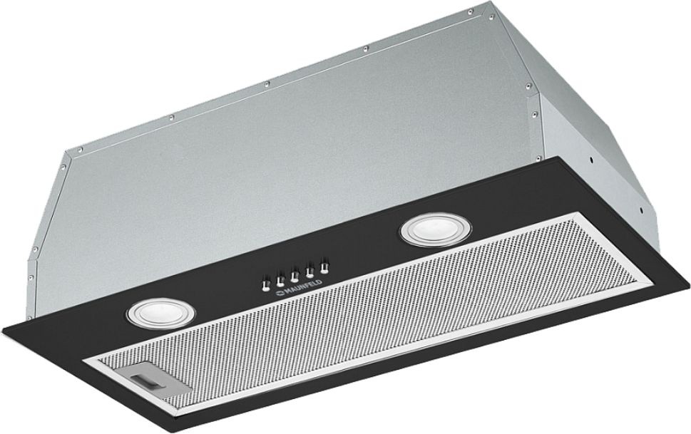 Вытяжка встраиваемая Maunfeld THAMES 601PM черный управление: кнопочное (1 мотор)  