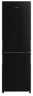 Холодильник Hitachi R-BG410PUC6 GBK 2-хкамерн. черный стекло инвертер