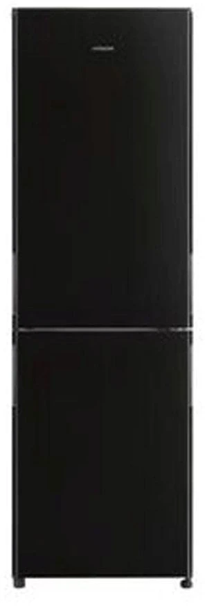 Холодильник Hitachi R-BG410PUC6 GBK 2-хкамерн. черный стекло инвертер