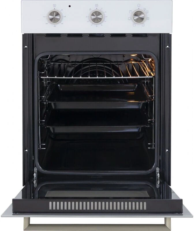 Духовой шкаф Электрический MBS DE-452 белый стекло/белый  