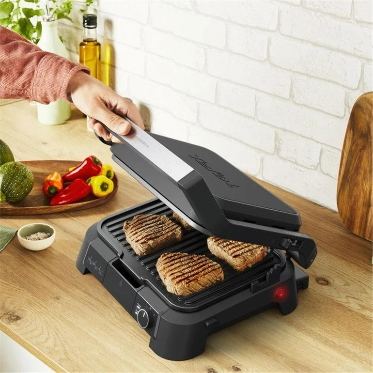 Электрогриль Tefal GC520DE0 2200Вт черный/серебристый