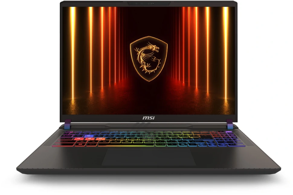 Ноутбук MSI Vector 16 HX AI A2XWHG-080XRU Core Ultra 7 255HX 32Gb SSD1Tb NVIDIA GeForce RTX5070Ti 12Gb 16" IPS FHD+ (1920x1200) FreeDOS grey space WiFi BT Cam (9S7-15M352-080)  