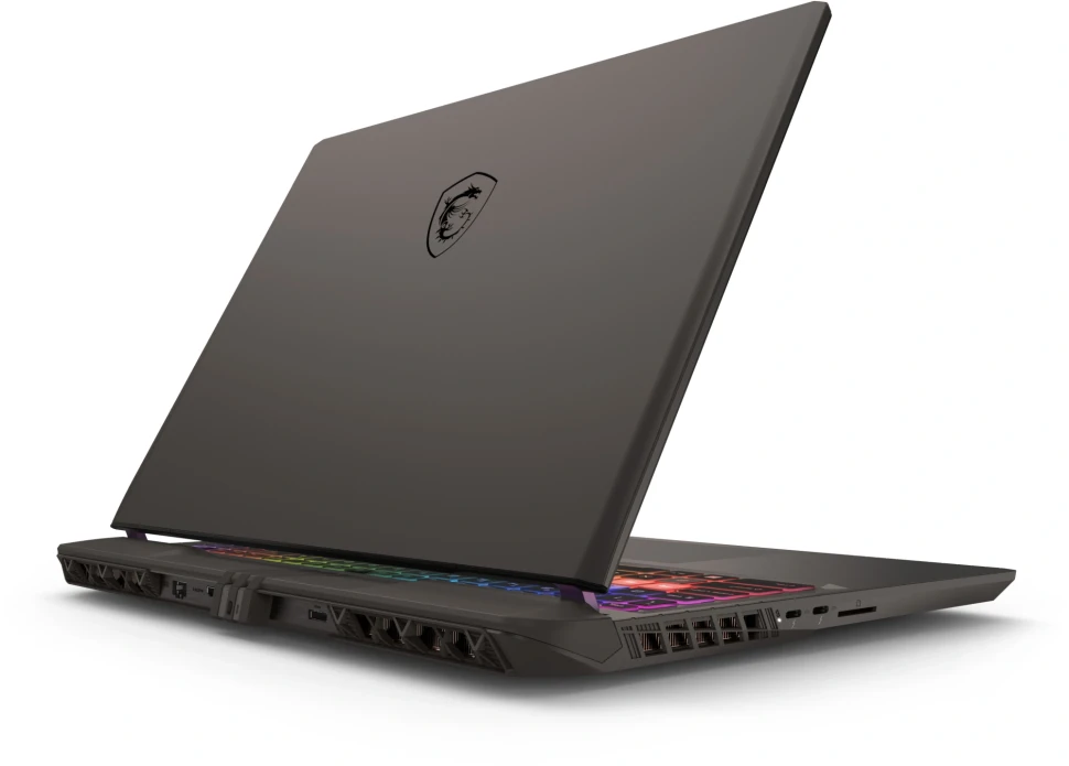 Ноутбук MSI Vector 16 HX AI A2XWHG-080XRU Core Ultra 7 255HX 32Gb SSD1Tb NVIDIA GeForce RTX5070Ti 12Gb 16" IPS FHD+ (1920x1200) FreeDOS grey space WiFi BT Cam (9S7-15M352-080)  