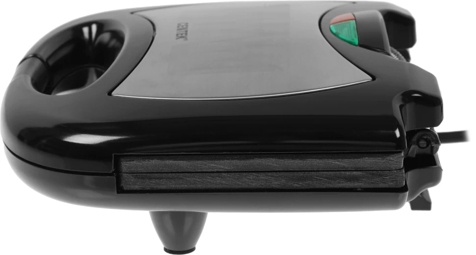 Вафельница Centek CT-1448 800Вт черный/серебристый