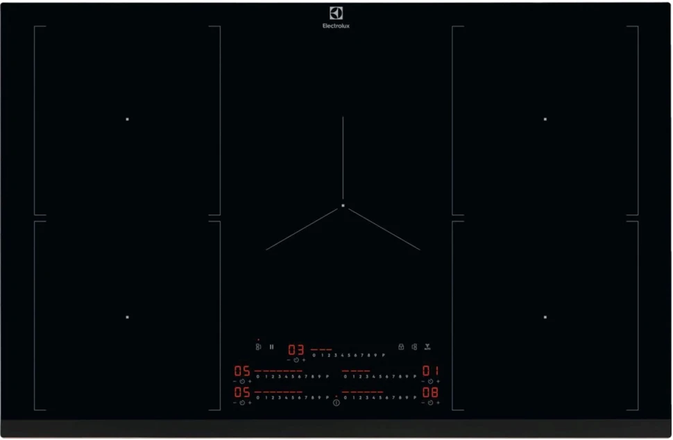 Индукционная варочная поверхность Electrolux EIV84550 черный