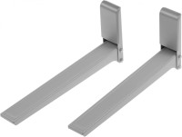 Кронштейн для СВЧ Holder MWS-2005 серебристый макс.40кг настенный фиксированный  