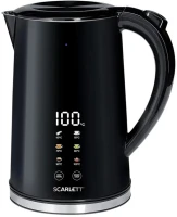Чайник электрический Scarlett SC-EK21S66 1.7л. 2200Вт черный корпус: металл