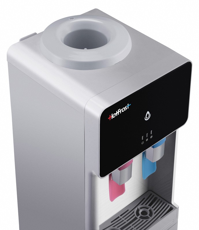 Кулер Hotfrost V840S напольный компрессорный серебристый/черный  