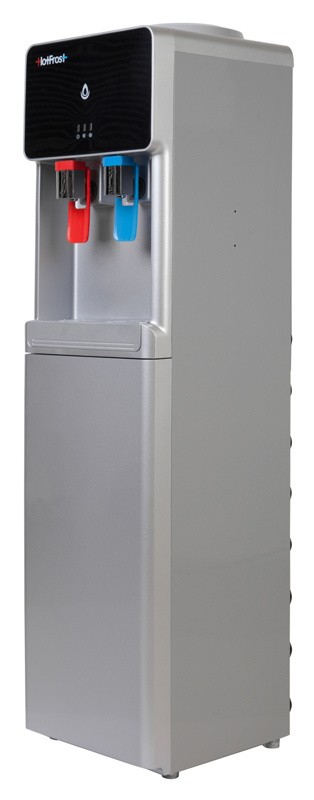 Кулер Hotfrost V840S напольный компрессорный серебристый/черный  