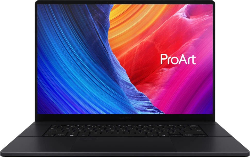 Ноутбук Asus ProArt P16 H7606WR-SE005X Ryzen AI 9 HX 370 32Gb SSD2Tb NVIDIA GeForce RTX5070Ti 12Gb 16" OLED Touch 4K (3840x2400) Windows 11 Pro black WiFi BT Cam (90NB17D1-M000K0)  