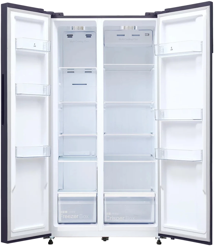 Холодильник Lex LSB530DGID 2-хкамерн. темно-серый инвертер  