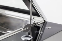 Вакуумный упаковщик Caso VacuChef Slim-Line камерный 400Вт 72л/мин 0.99Бар шир.пак.:30см серебристый/черный