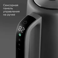 Чайник электрический Редмонд KM238 1.7л. 2200Вт серый корпус: нерж.сталь/пластик